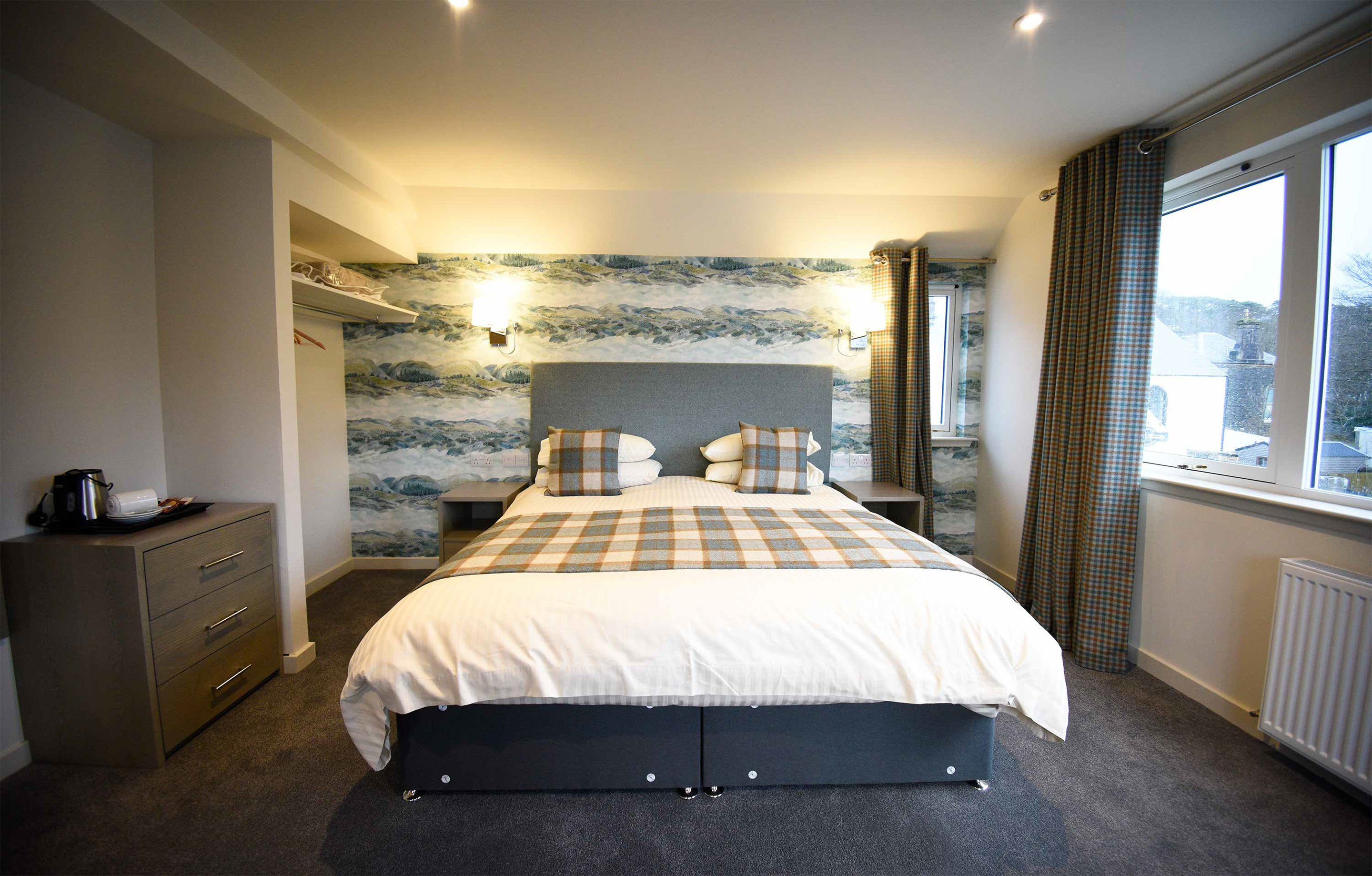 The Royal Hotel in Portree with sea views offering local food and drink hotel accommodation in Portree