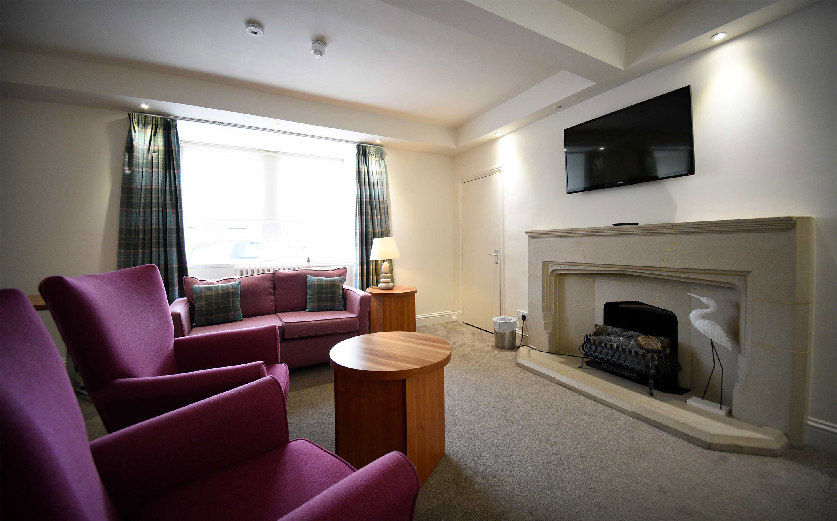 Premier Double and Twin room luxury Hotel accommodation rooms in Portree at The Royal Hotel Portree